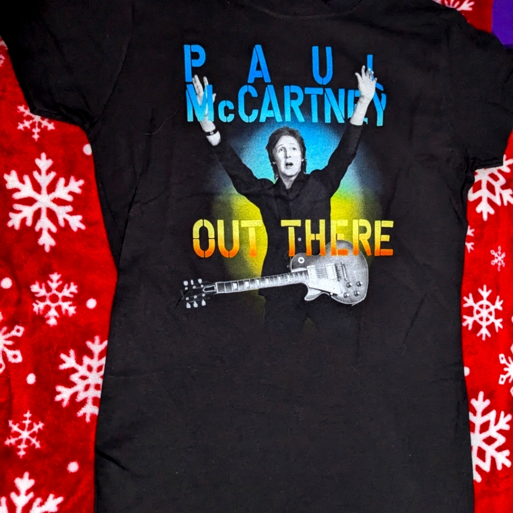 Paul McCartney tour tee shirt